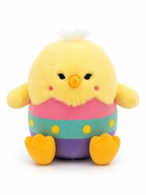 Produktbild von Oster Küken Kuscheltier im Osterei 20 cm Plüschtier Stofftier Niedliches Osterküken Geschenk für Kinder