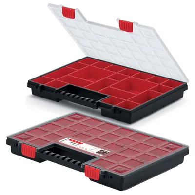 Produktbild von Prosperplast®, Skrzynka, KNO40305B, Czarny, Nosidło Skrzynka Organizer