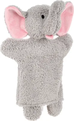 Produktbild von Handpuppe Elefant 28 cm Grau, 20331B