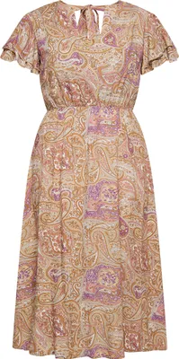 Produktbild von HYPATE damen kleid - flieder mehrfarben, XL
