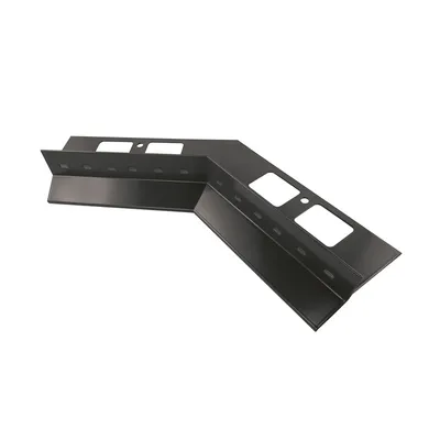 Immagine prodotto di Profilo di grondaia in alluminio Renoplast D25 pavimento di ventilazione, grezzo interno 135°, grafite