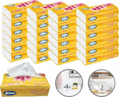 Immagine prodotto di Salviette multiuso 200 pz. JUMBO SMART film 2W - 25 op.