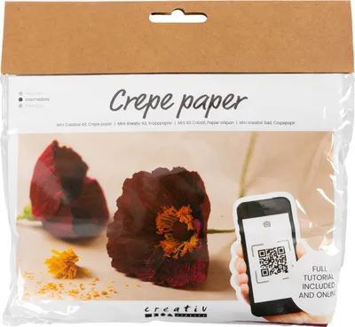 Obrázok produktu pre Creativ Company Mini Hobbyset Crepepapier Poppies