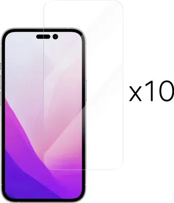 Zdjęcie produktu dla Ochraniacz ekranu iPhone 14 Pro, 10 sztuk