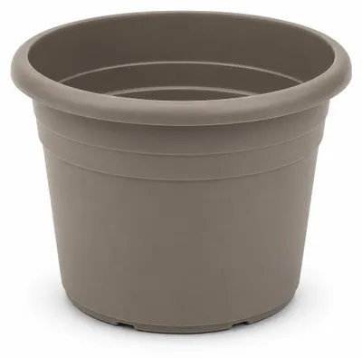 Produktbild von Pflanztopf Fiona Taupe Ø 30cm - Frostsicher & UV-Beständig, KI-generiertes Bild
