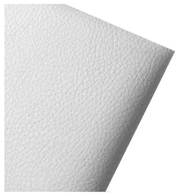 Image de Revêtement en similicuir blanc, largeur 160 cm, idéal pour les meubles et les projets créatifs