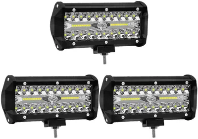 Produktbild von 3X 120W LED Arbeitsscheinwerfer Bar,Greenmigo IP67 Zusatzscheinwerfer Arbeitslicht LED Scheinwerfer Arbeitsleuchte