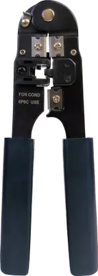 Produktbild von Crimpzange für 6 Modular-Stecker, Metall