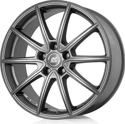 Produktbild von 16 Zoll Alufelge RC Design RC32 16"x6.5" 5x100 PCD ET47 57,1mm Felge Matt Grau