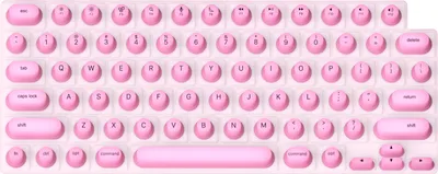 Produktbild von Tastaturabdeckung mit langen Naegeln, erhoehter Tastaturschutz, kompatibel mit MacBook Pro/Air
