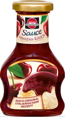 Obrázek produktu pro Schwartau Amarena Cherry Sauce lahodná dezertní omáčka 125ml