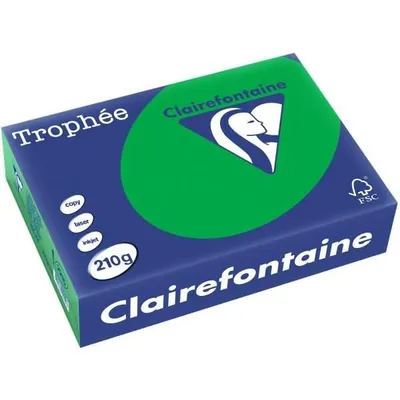 Produktbild von Kopierpapier Trophee A4 210g/qm VE=250 Blatt billardgrün