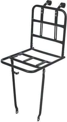 Obrázok produktu pre Predný nosič Basil D 40 x 28 x 96 cm - matná čierna