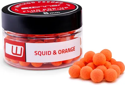 Produktbild von Method/Feeder Fluo Pop-Up Micro Boilies 8mm/20g Squid & Orange