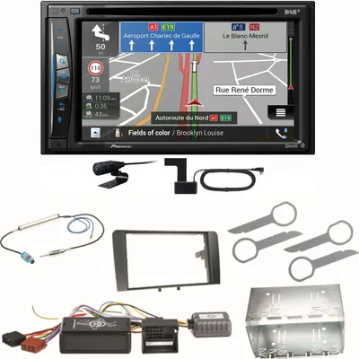 Produktbild von Pioneer AVIC-Z730DAB Bluetooth USB Digitalradio USB Einbauset für Audi A3 8P 8PA