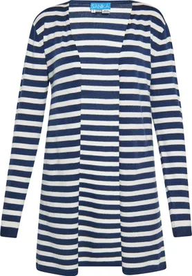 Immagine prodotto di SANIKA cardigan da donna - blu navy bianco, L