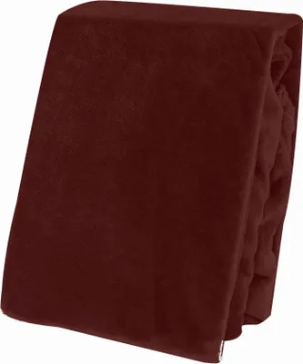 Produktbild von Winter Spannbettlaken Bettlaken Teddy Plüsch Warm Nicki Flausch Cashmere Touch, Größe:180 x 220 cm - 200x220 cm, Farbe:Bordeaux