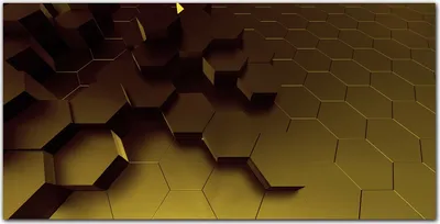 Produktbild von Coloray Bild aus Leinwand 140x70 Leinwand Dekoration - Hexagone