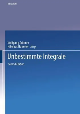 Obrázek produktu pro Unbestimmte Integrale