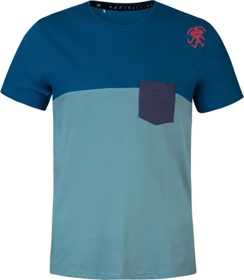 Produktbild von Rafiki Grab Lt Kurzarm-t-shirt Blau M Herren Blau M