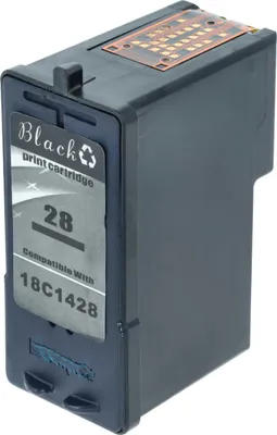 Produktbild von vhbw Tintenpatrone Schwarz kompatibel mit Lexmark X2530, X2500, X2510, X5495, Z1300, X5075, X5490, X2550, X5070 Drucker (wiederaufgefüllt, 18ml)