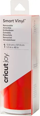 Produktbild von Cricut Joy | Smart Vinyl Ablösbar Cardinal rot