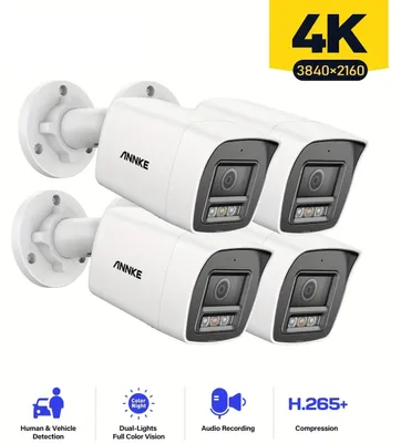Produktbild von Überwachungskamera - Kamerabeobachtung - Außenkamera - IP-Kamera - Sicherheitskamera - 4K Ultra HD