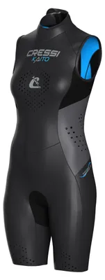 Produktbild von Cressi Kaito Shorty Woman Neoprenanzug 2 mm – Flexibler Open-Water & Freitauch Shorty, Größe:XL