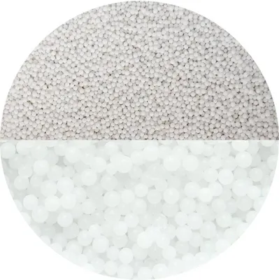 Immagine prodotto di trendfinding 100 g di granuli hydrobeads deco, granulometria 1,5-2 mm, bianco