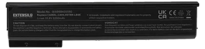 Produktbild von EXTENSILO Akku Ersatz für HP 718757-001, 7718678-421, CA06, 718678-421, 718754-001, 718755-001, 718756-001 für Notebook (5200 mAh, 10,8 V, Li-Ion)