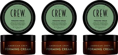 Produktbild von American Crew Classic Forming Cream 3 x 85 g Stylingcreme mittlerer Halt Set