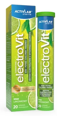 Image de Electrovit® lime avec ajout de citrate de magnésium Activlab Pharma
