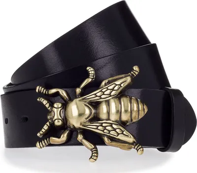 Produktbild von Vanzetti Leder Gürtel 40mm Leather Belt W75 Black schwarz