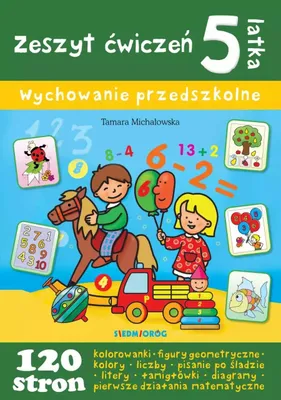 Zdjęcie produktu dla Zeszyt ćwiczeń dla 5 latka