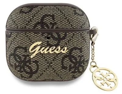 Immagine prodotto di Guess Gua4G4Gsmw Copertina Airpods 4 Brązowy/Marrone Collezione Charm 4G