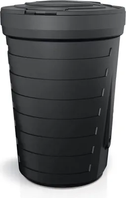 Image de Sud na dešťovou vodu RAINCAN 210 l - barva: černá