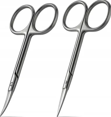 Produktbild von Professionelle Nagelscheren Edelstahl Set 2 Stück Scharf