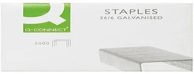Productafbeelding van Whitebox 26/6 nietjes (5000 stuks)