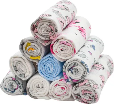 Obrázok produktu pre Bavlnené plienky s potlačou NEW BABY 60x80 cm STANDARD 10 ks