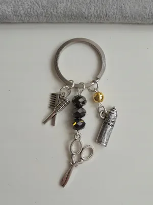 Image de Coiffeur Porte-clés Ciseaux Coiffeur Passion Gadget