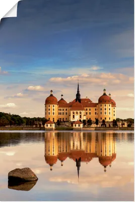 Produktbild von ARTland Poster Schloss Moritzburg Größe: 20x30 cm