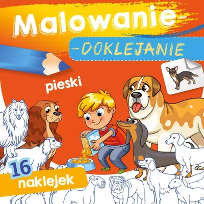 Immagine prodotto di Hunde-Malbuchaufkleber bemalen und kleben