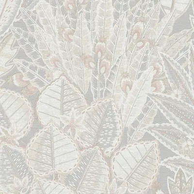 Produktbild von Tapete Mario Blumen M1-No.11156 Vlies Grau Beige Tadessi 10.05 m x 0.53 m