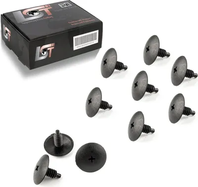 Produktbild von 10x Wasserabweiser Windlauf Befestigung Clips FÜR VW GOLF III + CABRIO VENTO