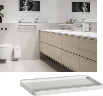 Produktbild von Zone Denmark RIM Wandablage Wandregal zur Wandmontage 44x11cm Badregal Badablage
