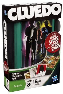 Produktbild von Hasbro Gaming Gaming Cluedo Kompakt