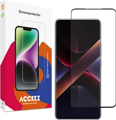 Productafbeelding van Accezz Gehard Glas Full Cover Screenprotector voor de Xiaomi Poco X7