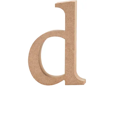 Produktbild von Buchstabe, d, H 12,2 cm, Stärke: 2 cm, MDF, 1Stck