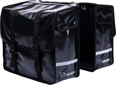Produktbild von Famanu Fahrradtasche mit viel Stauraum - Schwarz
