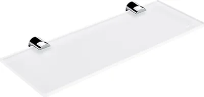 Produktbild von Nimco Bormo - Ablage, Länge 300 mm, Milchglas/ chrom BR 11091B-30-26